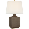 Meurice 27" Table Lamp in Positano Sand with Linen