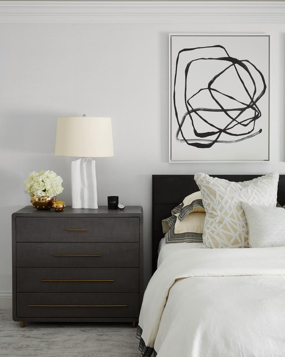 Sierra Buffet Lamp, a premium Decorative light by Visual Comfort & Co. Close - up image of its design.