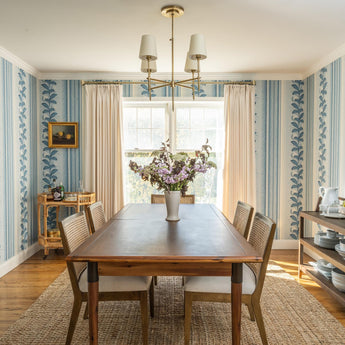 Bryant Small Chandelier, a premium Chandelier light by Visual Comfort & Co. Close - up image of its design.