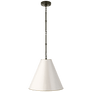 Goodman Small Hanging Light, a premium Pendant light by Visual Comfort & Co. Close - up image of its design.