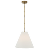 Goodman Small Hanging Light, a premium Pendant light by Visual Comfort & Co. Close - up image of its design.