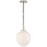 Katie Acorn Pendant, a premium Pendant light by Visual Comfort & Co. Close - up image of its design.
