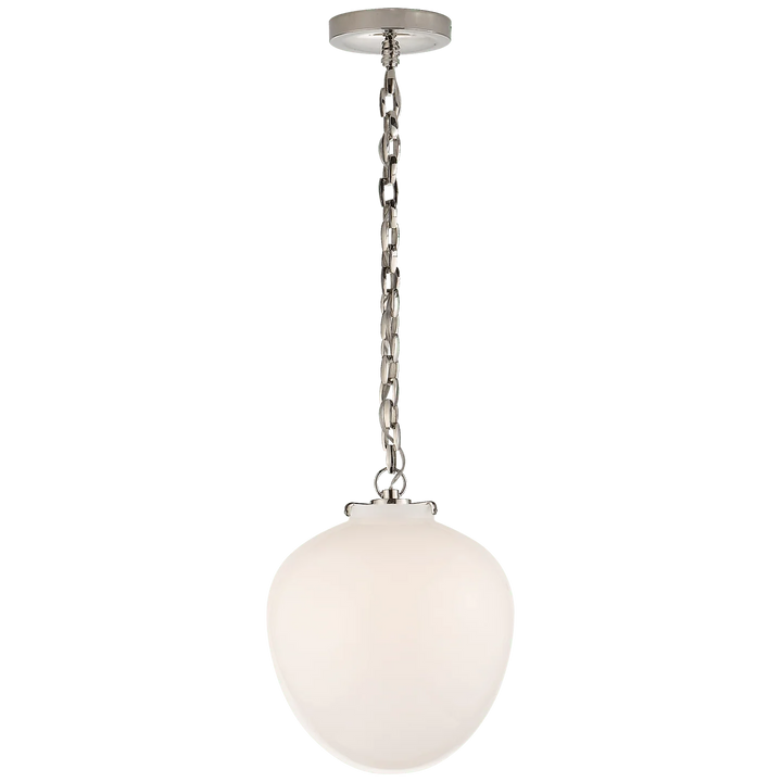 Katie Acorn Pendant, a premium Pendant light by Visual Comfort & Co. Close - up image of its design.