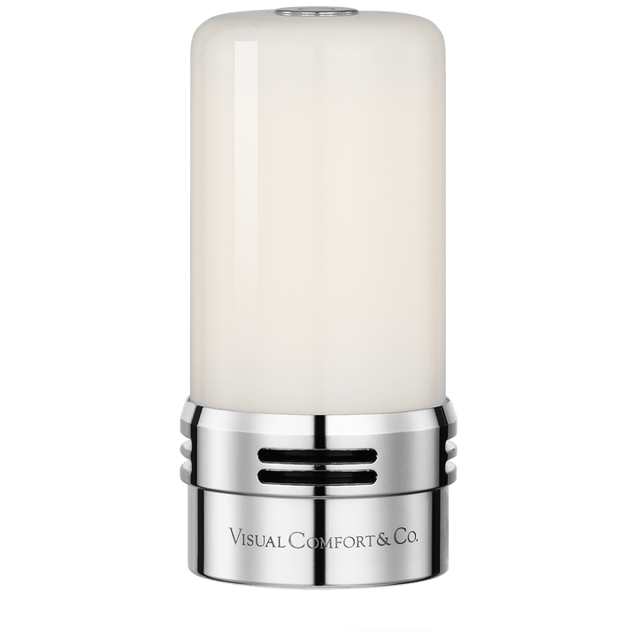 R45 Rechargeable Module, a premium Cordless & Rechargeable light by Visual Comfort & Co. Close - up image of its design.