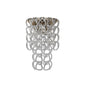 Giogali Wall Lamp AP - Matt Bronze / Crystal Transparent / E14