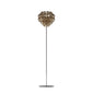 Giogali Floor Lamp - Glossy Chrome / Crystal Bronze / E27
