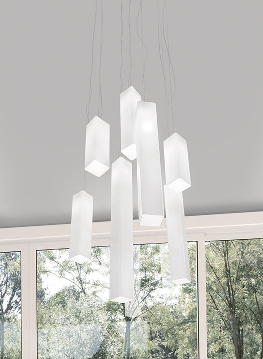 Vistosi Tubes pendant interior